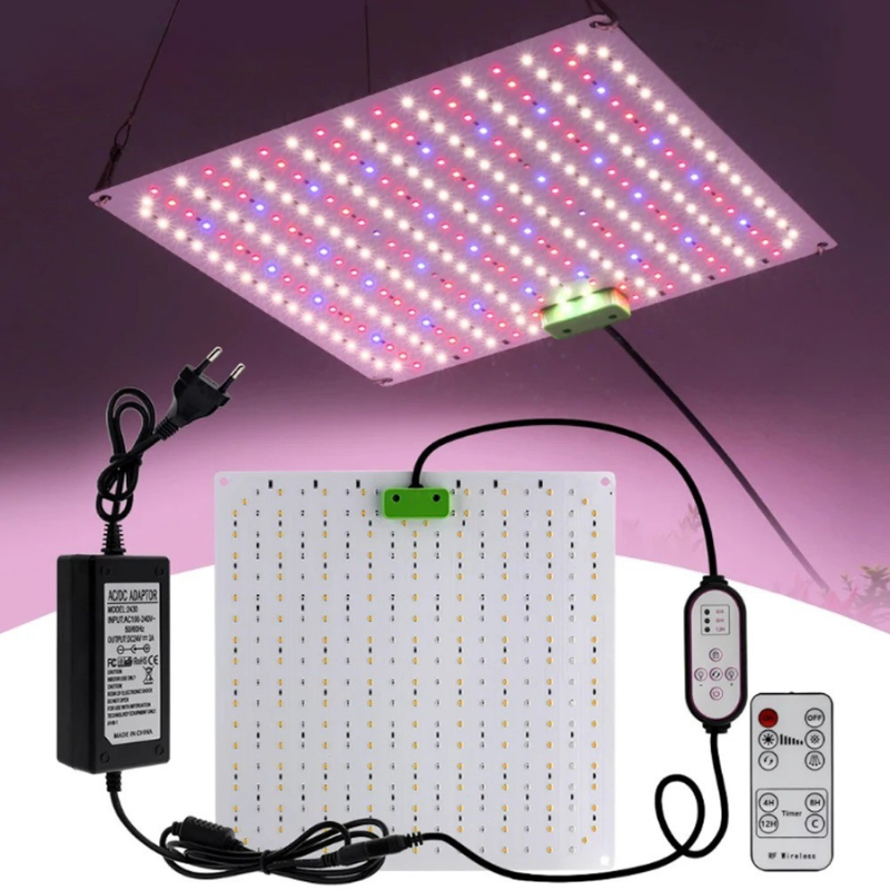 100-240V Grow Light LED Samsung LM281B Full Spectrum Phytolamp Dimmable Timing LED Light