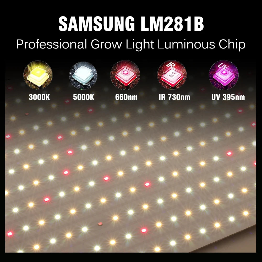 Led Grow Light Samsung LM281B 220V 650W 1100W Plant Light Bulb