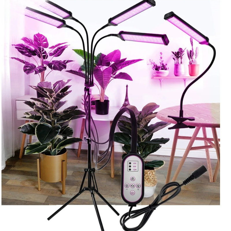 Grow Light LED Full Spectrum 12V Phytolamp Dimmable Timing Lamp